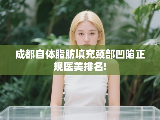 成都自体脂肪填充颈部凹陷正规医美排名!