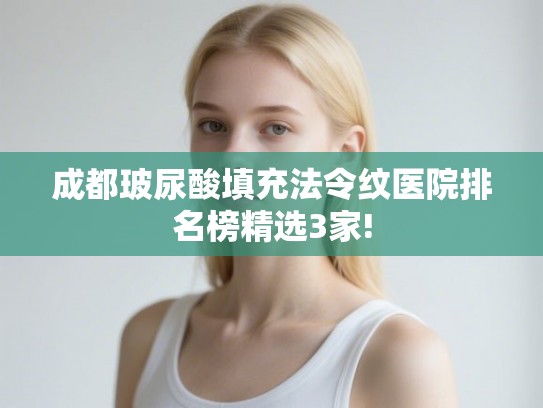 成都玻尿酸填充法令纹医院排名榜精选3家! 成都玻尿酸填充法令纹医院排名榜精选3家!