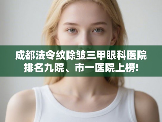 成都法令纹除皱三甲眼科医院排名九院、市一医院上榜! 成都法令纹除皱三甲眼科医院排名九院、市一医院上榜!
