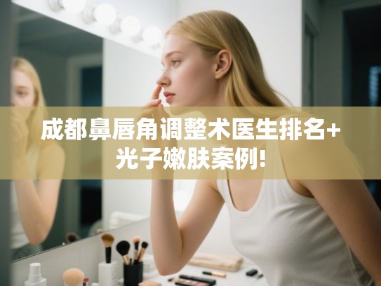 成都鼻唇角调整术医生排名+光子嫩肤案例!