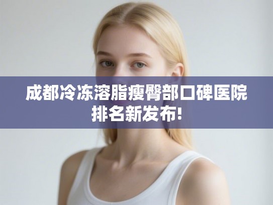成都冷冻溶脂瘦臀部口碑医院排名新发布! 成都冷冻溶脂瘦臀部口碑医院排名新发布!
