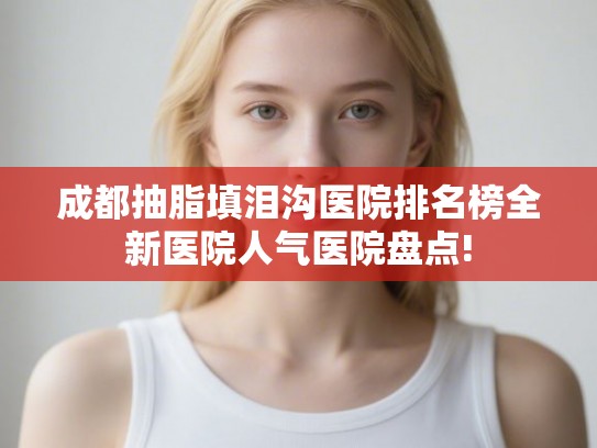 成都抽脂填泪沟医院排名榜全新医院人气医院盘点! 成都抽脂填泪沟医院排名榜全新医院人气医院盘点!