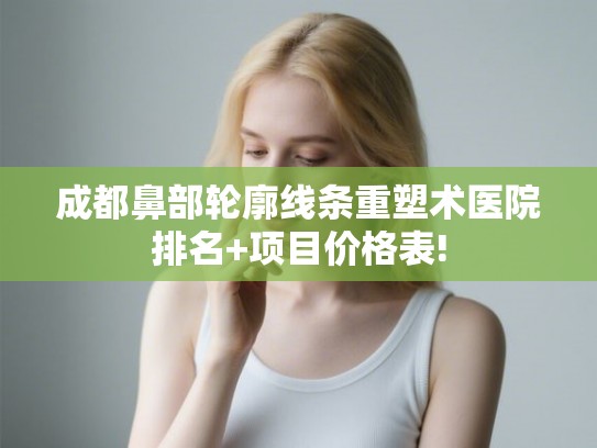 成都鼻部轮廓线条重塑术医院排名+项目价格表! 成都鼻部轮廓线条重塑术医院排名+项目价格表!
