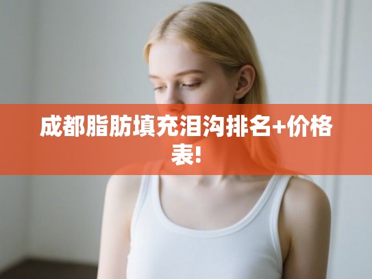 成都脂肪填充泪沟排名+价格表!