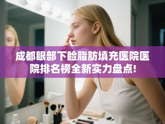 成都眼部下睑脂肪填充医院医院排名榜全新实力盘点! 成都眼部下睑脂肪填充医院医院排名榜全新实力盘点!