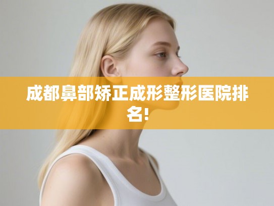 成都鼻部矫正成形整形医院排名! 成都鼻部矫正成形整形医院排名!