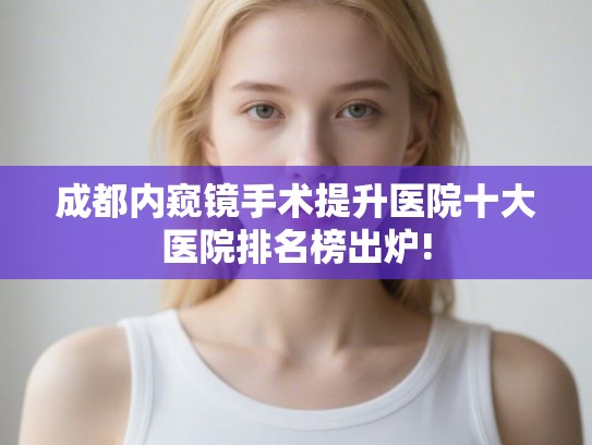 成都内窥镜手术提升医院十大医院排名榜出炉!