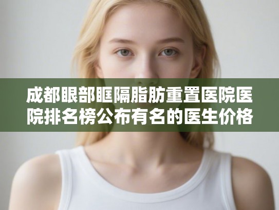 成都眼部眶隔脂肪重置医院医院排名榜公布有名的医生价格表!