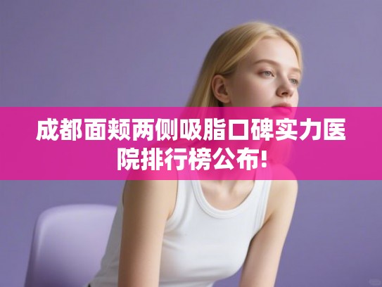 成都面颊两侧吸脂口碑实力医院排行榜公布!