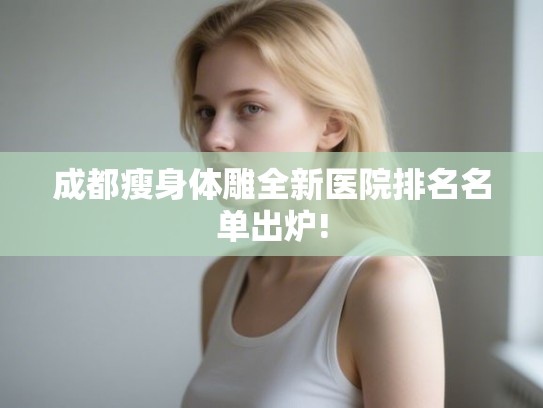 成都瘦身体雕全新医院排名名单出炉!
