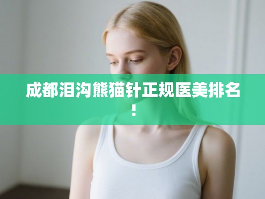 成都泪沟熊猫针正规医美排名!