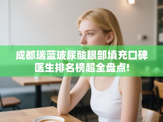 成都瑞蓝玻尿酸眼部填充口碑医生排名榜超全盘点!