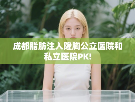 成都脂肪注入隆胸公立医院和私立医院PK!
