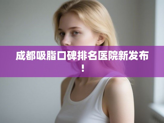 成都吸脂口碑排名医院新发布!