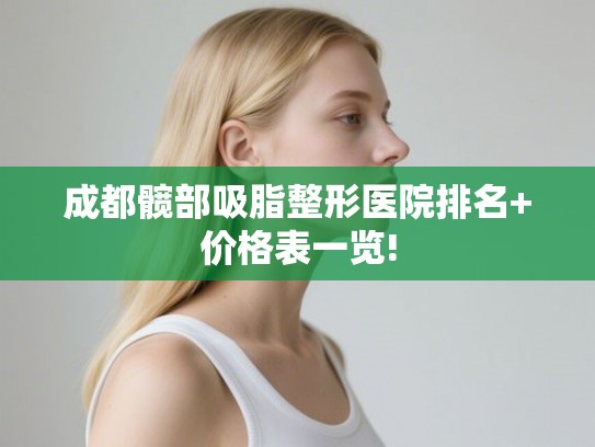 成都髋部吸脂整形医院排名+价格表一览!