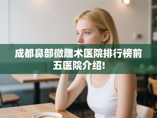 成都鼻部微雕术医院排行榜前五医院介绍!