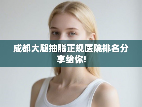 成都大腿抽脂正规医院排名分享给你!