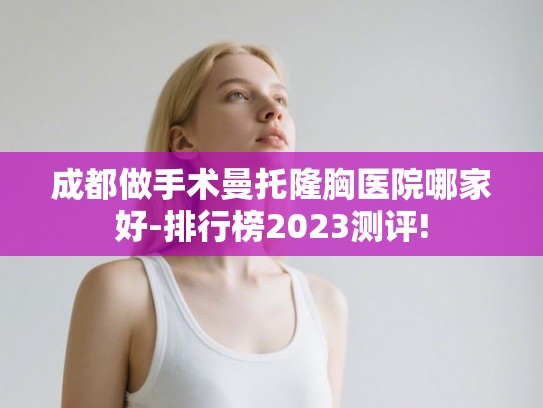 成都做手术曼托隆胸医院哪家好-排行榜2023测评!