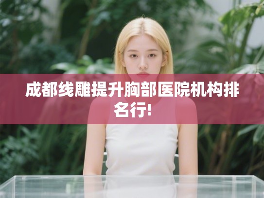 成都线雕提升胸部医院机构排名行!