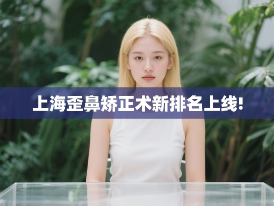 上海歪鼻矫正术新排名上线! 上海歪鼻矫正术新排名上线!