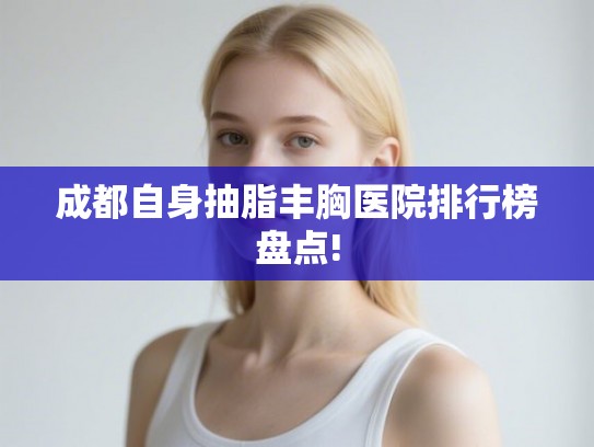 成都自身抽脂丰胸医院排行榜盘点!