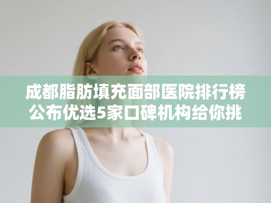 成都脂肪填充面部医院排行榜公布优选5家口碑机构给你挑!